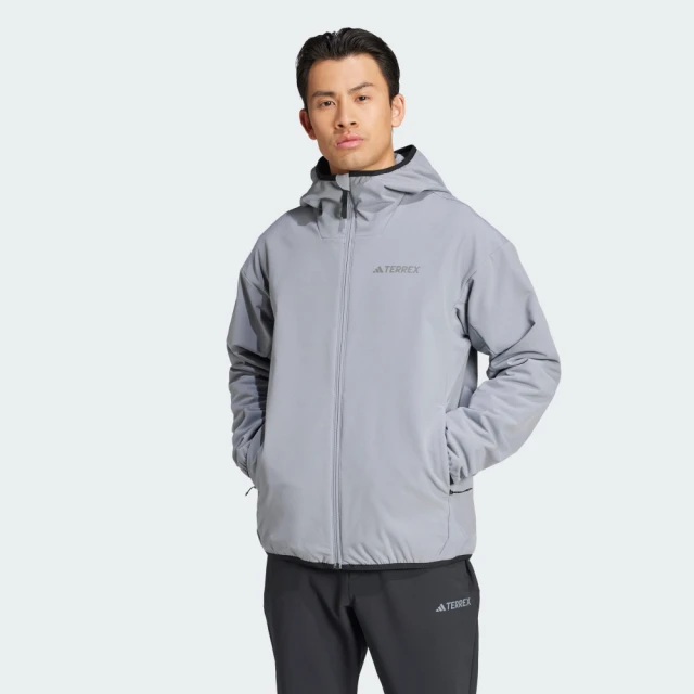 adidas 愛迪達 外套 男款 運動連帽外套 MT COLDRDY JKT 灰 IY0091