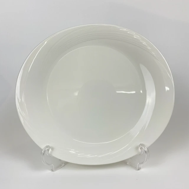 NARUMI 鳴海骨瓷 Oval Plate主廚系列骨瓷橢圓28cm主餐盤