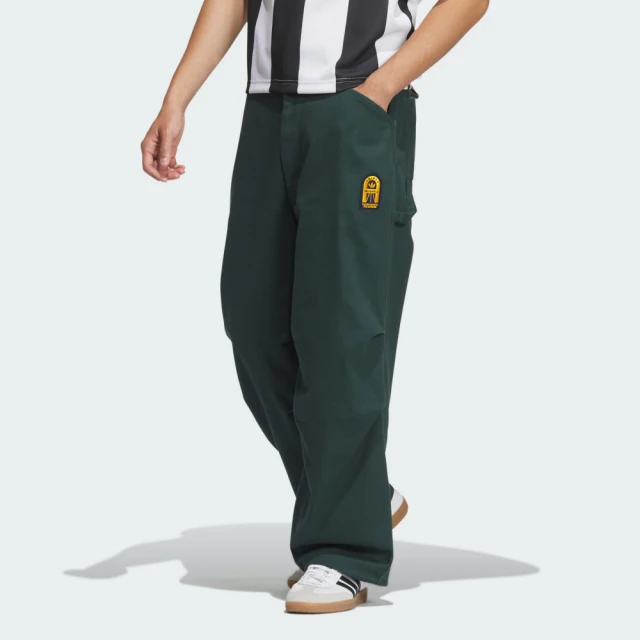 adidas 愛迪達 長褲 男款 運動褲 三葉草 SPO WOVEN PANT 綠 JC6848