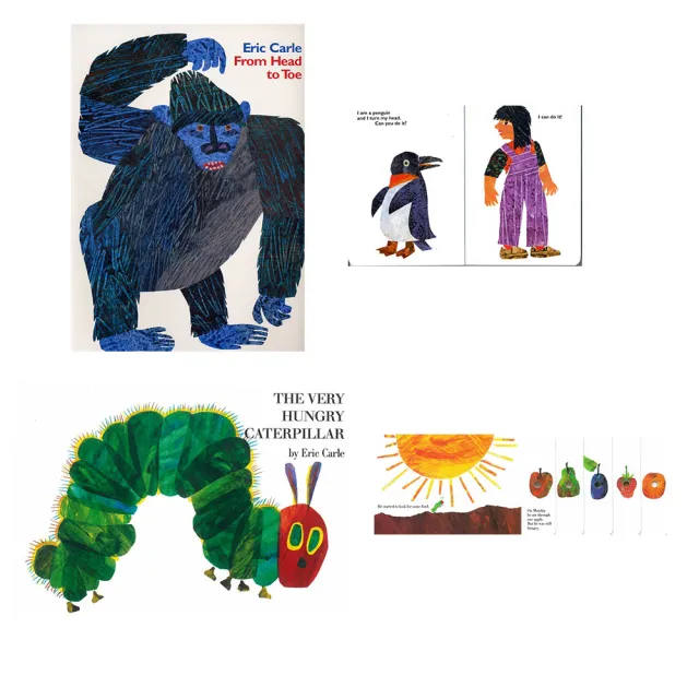 【麥克兒童外文書店】Eric Carle 經典故事集(兒童英文硬頁童書)