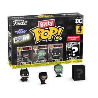 【FUNKO】Bitty POP：蝙蝠俠85周年 4入組 貓女(款式隨機出貨)