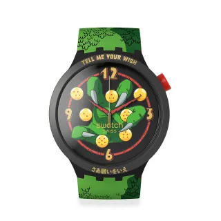 【SWATCH】SHENRON 大錶面手錶/七龍珠Z聯名錶/男錶/女錶/瑞士製造 SB01Z102(47mm)