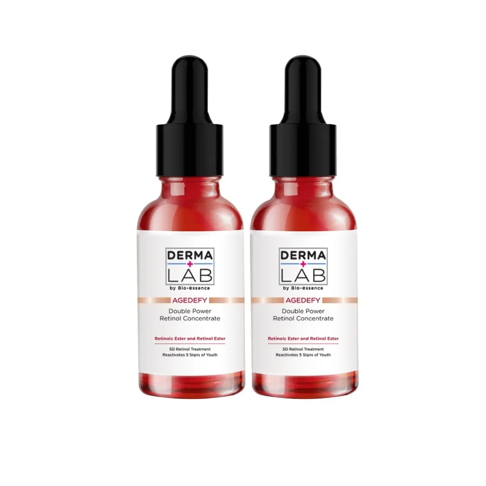 【DermaLab 德美醫研】極效雙重維他命A逆齡精華30ml(2入組)