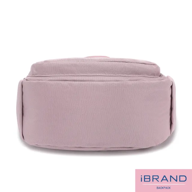 【iBrand】雙11 輕盈防潑水雙口袋側背包斜背包(防水包 多色任選)