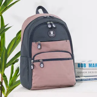 【金安德森】Mousse 機能後背包(莓果藍)