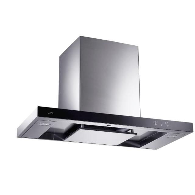 【喜特麗】90公分倒T型環吸觸控抽油煙機 排油煙機(JT-1170LR基本安裝)