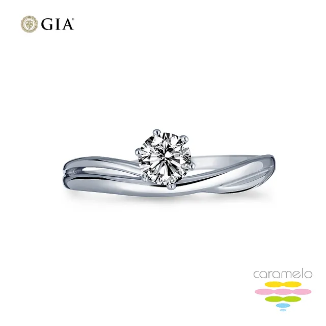 【彩糖鑽工坊】GIA 鑽石 30分 D成色 EX完美車工 鑽石戒指(天然鑽石)