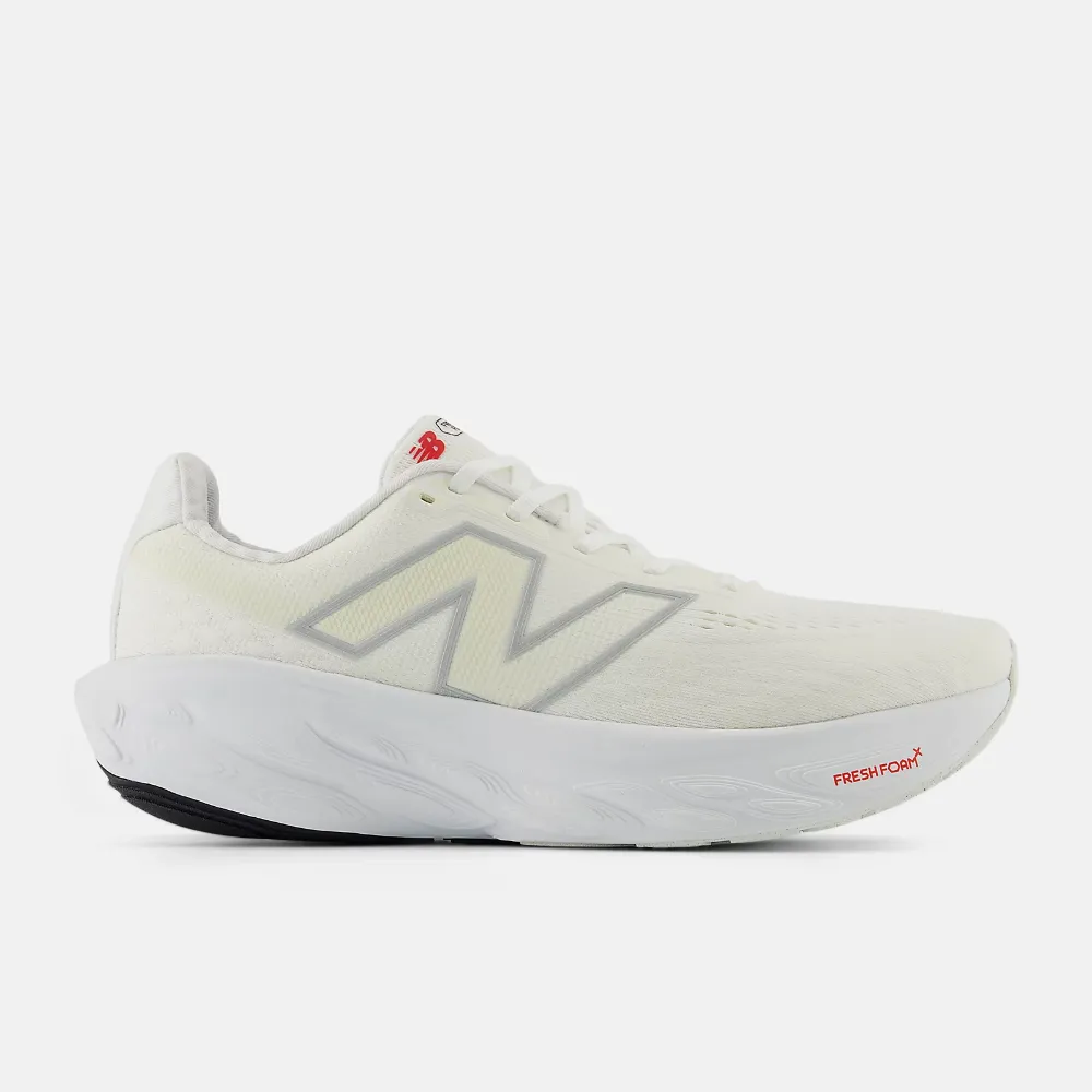 【NEW BALANCE】NB 慢跑鞋 男鞋 運動鞋 緩震 米白 M1080W14