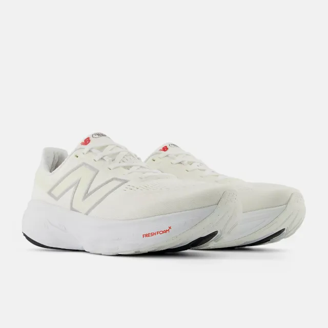 【NEW BALANCE】NB 慢跑鞋 男鞋 運動鞋 緩震 米白 M1080W14