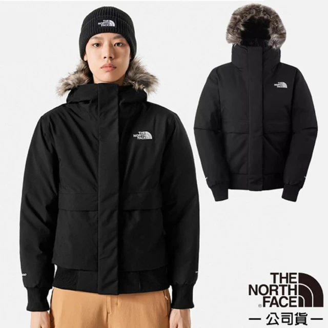 The North Face 女 DRYVENT 保暖防風防水透氣連帽羽絨外套_亞洲版型.大衣(83SV-4H0 宇宙黑)