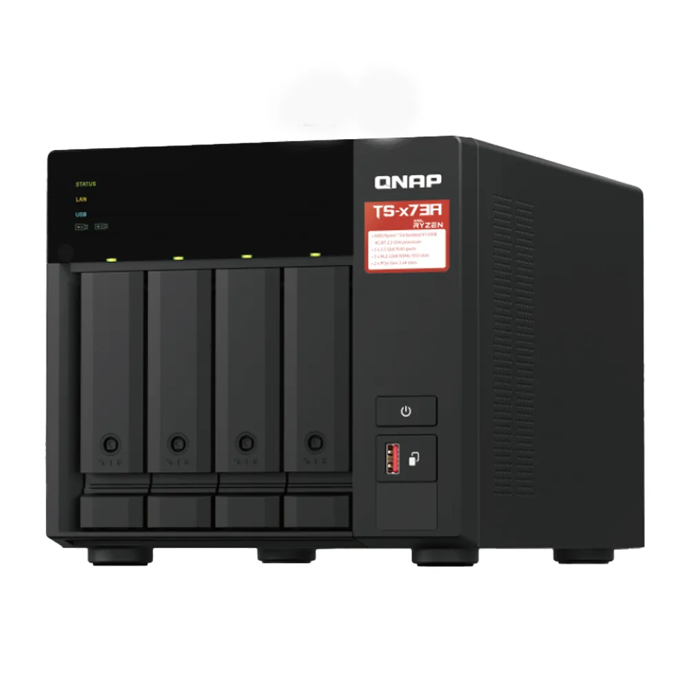 【QNAP 威聯通】搭WD 8TB x2 ★ TS-473A-8G 4Bay NAS 網路儲存伺服器