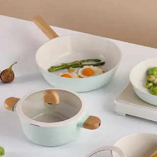 【NEOFLAM】MOMO獨家 韓國製Brote系列2鍋組-湯鍋任選(IH爐可用鍋/非鐵氟龍不沾塗層)