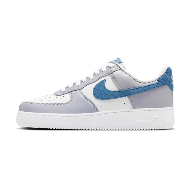 NIKE 耐吉 Air Force 1”07 LV8 男鞋 灰藍白色 運動 休閒 透氣 低筒 AF1 休閒鞋 HV1795-141