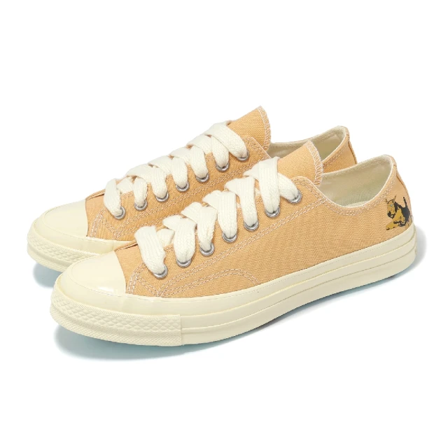 CONVERSE x GOLF le FLEUR 休閒鞋 Chuck 70 Low 男女鞋 黃 1970 Darryl(A12144C)