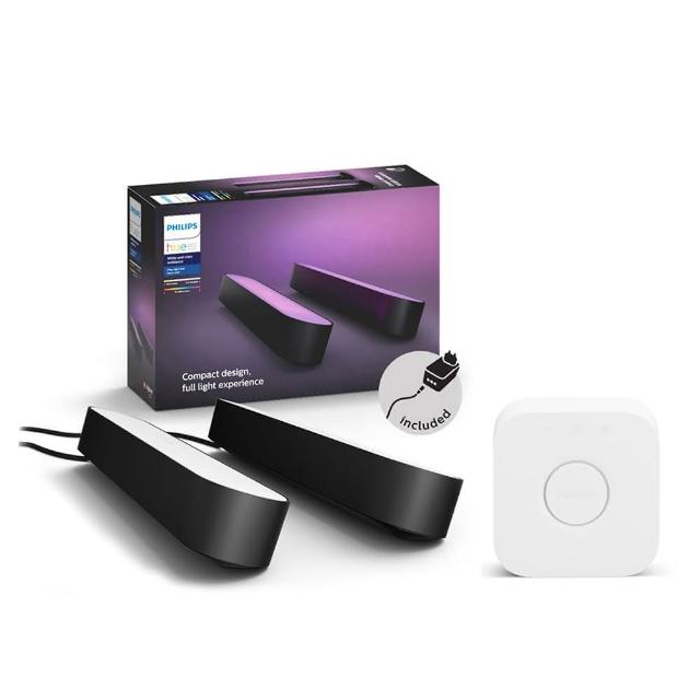 【Philips 飛利浦】Hue 智慧照明 全彩情境 Hue Play 多媒體燈光超值組(PH010)