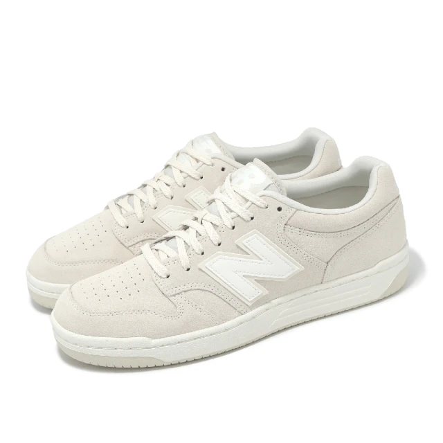 NEW BALANCE 休閒鞋 480 男鞋 女鞋 亞麻 海鹽 低筒 復古 情侶鞋 NB(BB480LDS-D)