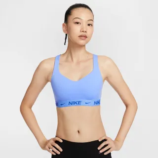 【NIKE 耐吉】運動內衣 女款 高度支撐 可調式 AS W NK DF INDY HGH SPT BRA 藍 FD1069-494