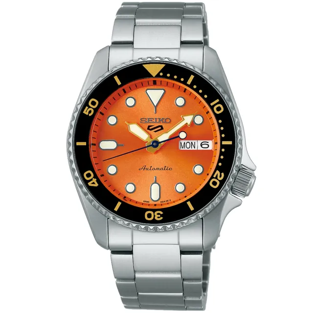 【SEIKO 精工】5 Sports 街頭潮流機械腕錶/四色任選(SRPK29K1/SRPK33K1/SRPK35K1/SRPK31K1)
