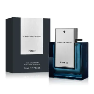 【Porsche Design 保時捷】純粹時光男性淡香精50ml(專櫃公司貨)