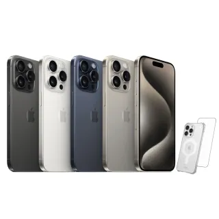 【Apple】A級福利品 iPhone 15 Pro Max 256G 6.7吋 UAG磁吸殼配件組