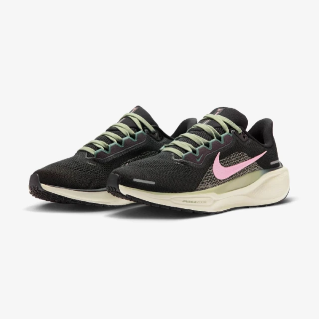 NIKE 耐吉 慢跑鞋 Wmns Air Zoom Pegasus 41 女鞋 黑 粉紅 小飛馬 運動鞋(FD2723-009)