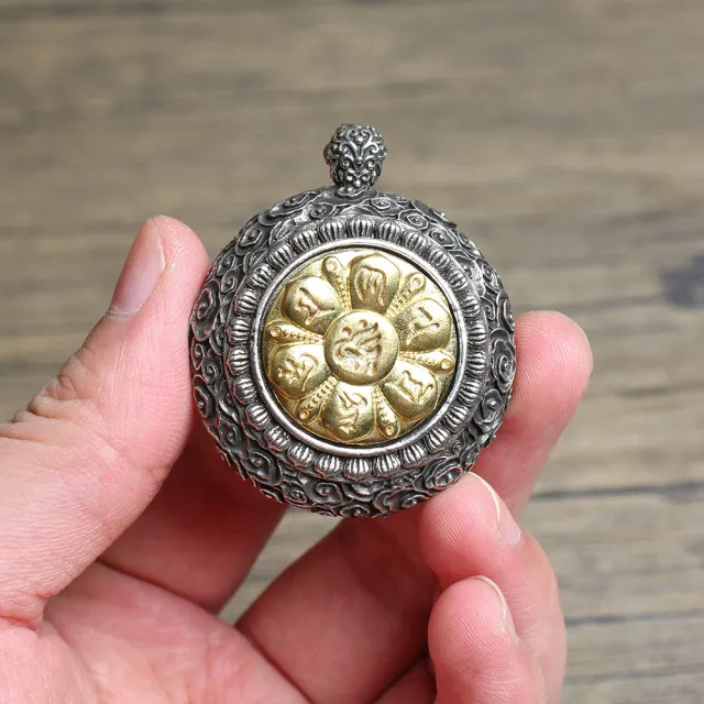 【禧禧珠寶】棗木山鬼花錢掛件