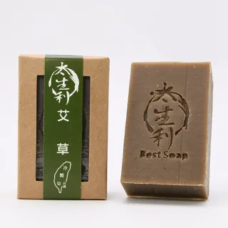 【太生利】100%台灣冷製艾草手工皂100g