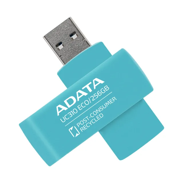 【ADATA 威剛】UC310 ECO 256GB USB3.2環保隨身碟
