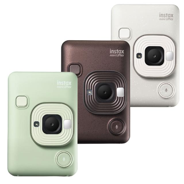 【FUJIFILM 富士】instax mini LiPlay 混合型拍立得相機 相印機 新色系(公司貨-贈專屬贈品)
