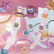 【CASIO 卡西歐】BABY-G+PLUS 系列 俏皮趣味電子錶款 藍色 BGD-10L-2_39mm