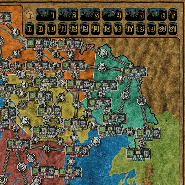 【新天鵝堡桌遊】電力公司擴充1：法國/義大利地圖POWER GRID RECHARGED: FRANCE/ITALY(玩家跑團讚)