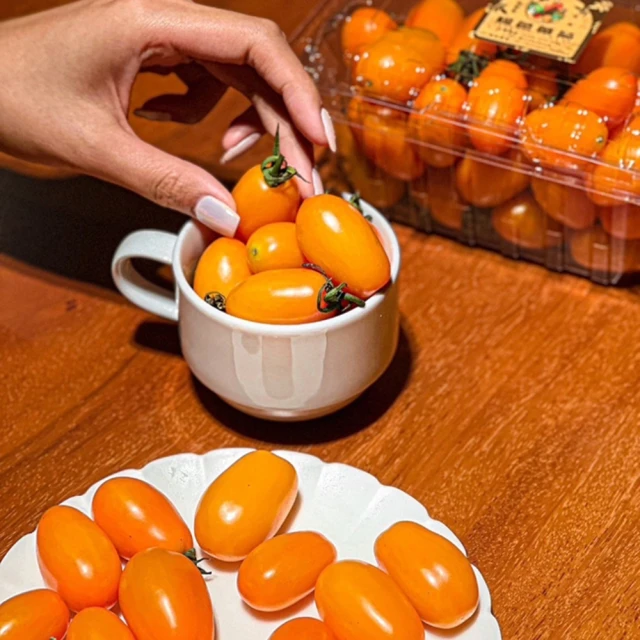 黑貓嚴選 橙邑蕃茄 橙蜜香小番茄(3000g/箱)