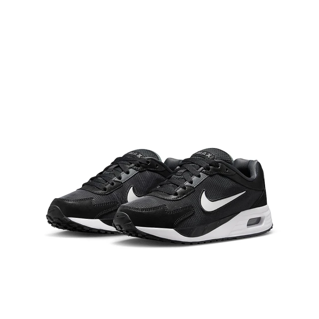 NIKE 耐吉 慢跑鞋 女鞋 大童 運動鞋 氣墊 緩震 AIR MAX SOLO GS 黑 FV6367-001(3C5083)