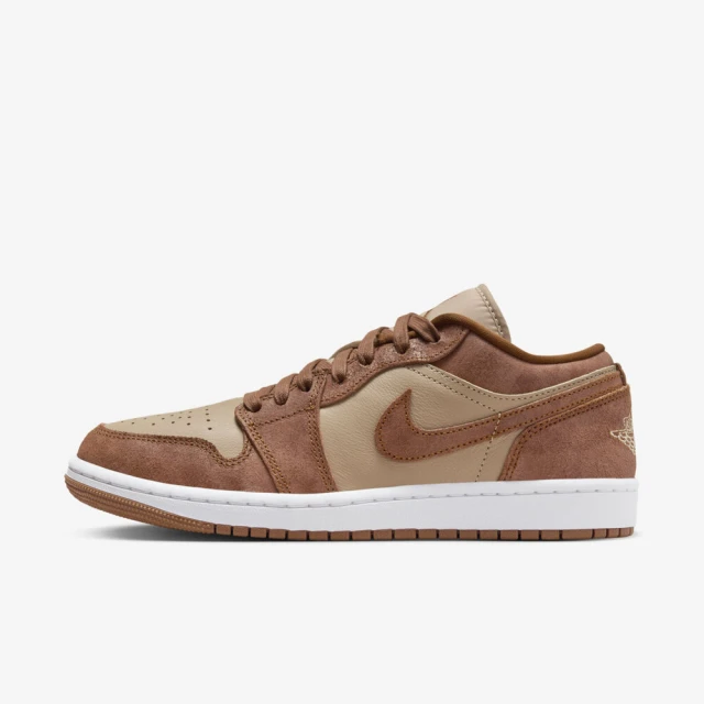 NIKE 耐吉 Wmns Air Jordan 1 Low SE 女 休閒鞋 運動 喬丹 AJ1 棕(FJ3453-200)