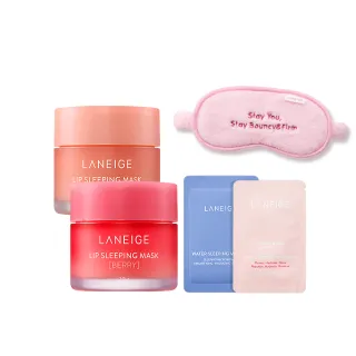 【LANEIGE 蘭芝】睡美人晚安唇膜20g雙入組(護唇膏 潤唇膏 官方直營)