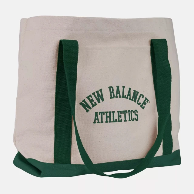 NEW BALANCE NB Bags 手提包 旅行包 肩背包 男女款 白綠色(LAB23178NWG-F)