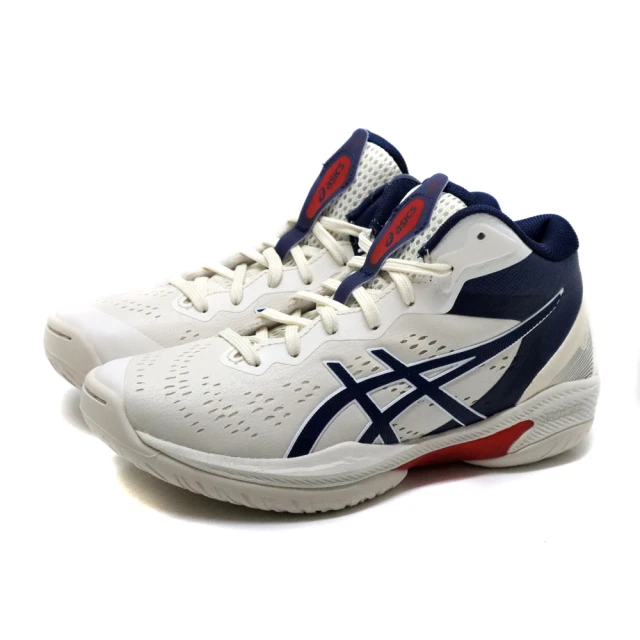 asics 亞瑟士 亞瑟士 ASICS GELHOOP V16 S 運動鞋 籃球鞋 米/藍 男鞋 1063A102-100 no754