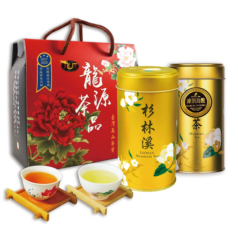 台湾茶 阿里山凍頂烏龍茶 150gx10（龍源茶品】100%台灣高山茶