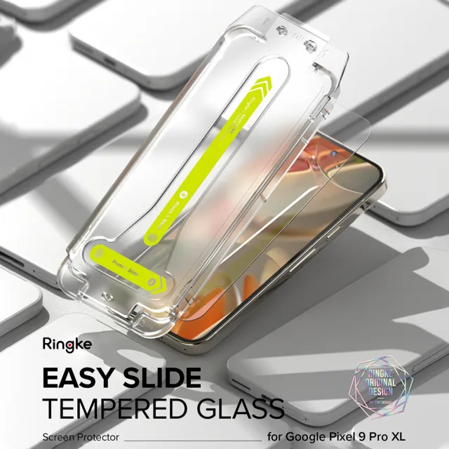 【Ringke】Google Pixel 11 / 10 / 9 ProXL / Pro  易安裝  Glass 玻璃螢幕保護貼(2入 附安裝工具)