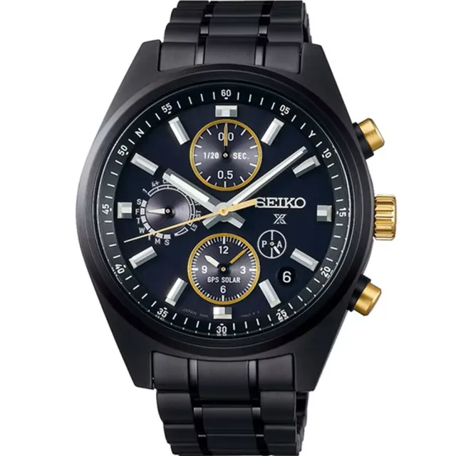 【SEIKO 精工】Prospex 100週年限量 GPS對時 雙時區 手錶 男錶 年終送禮 禮物(5X83-0AJ0SD/SSH169J1)
