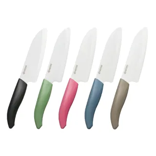 【KYOCERA 京瓷】多彩廚房系列陶瓷刀/料理刀/三德刀-14cm(原廠總代理)