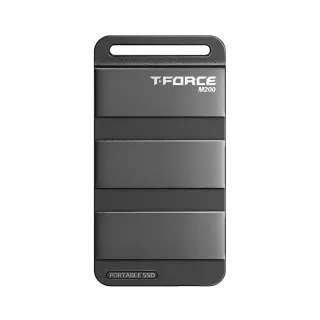 【TEAM 十銓】T-FORCE M200 狙擊者 Portable 2TB 外接SSD USB3.2 Gen2 外接式固態硬碟(飆速讀寫2000MB/s)