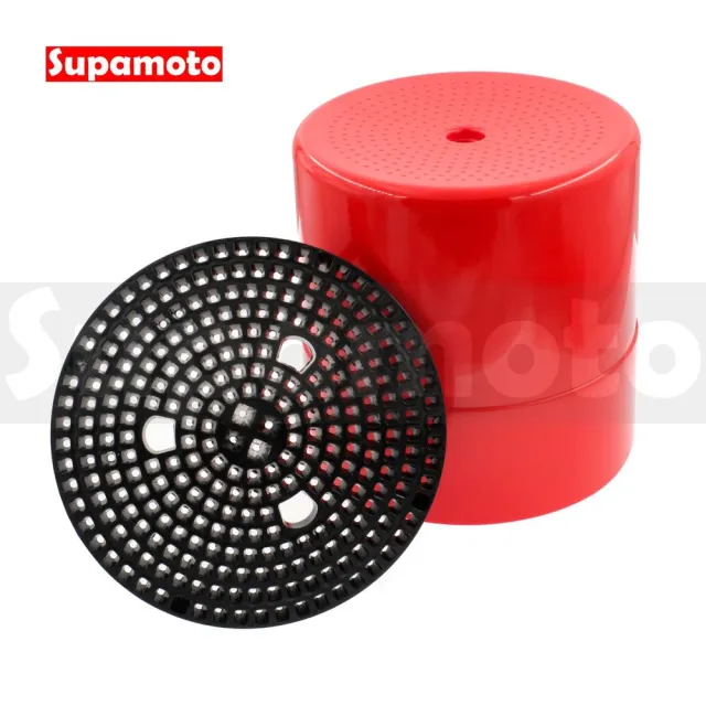 【Supamoto】雙用板凳洗車桶滑輪底座(洗車水桶/清潔桶/噴劑刷具收納/過濾網/座椅)