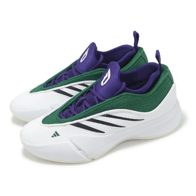 adidas 愛迪達】籃球鞋Dame 9 密爾瓦基公鹿Bucks 白綠紫男鞋Lillard