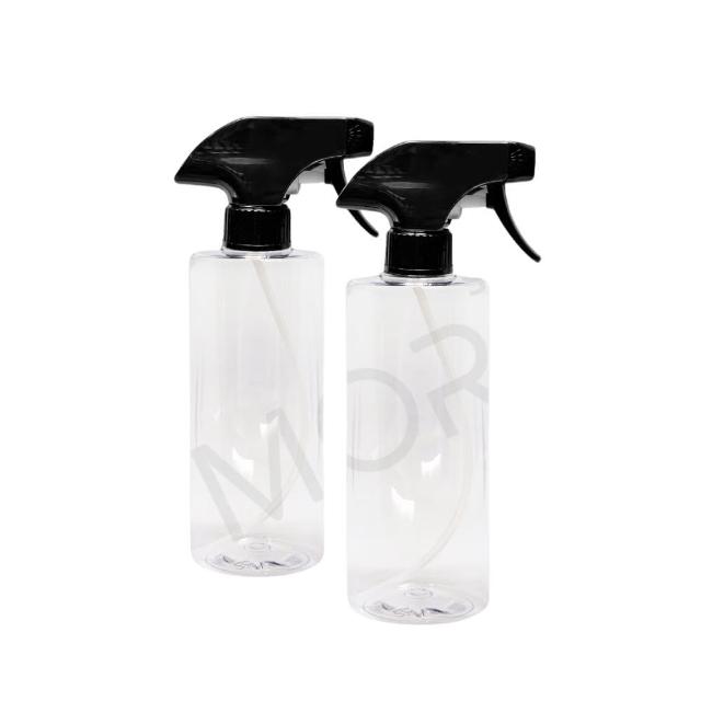 【MorTer】洗車噴灌噴頭組-500ML 汽機車美容(噴頭 空罐 空瓶 塑膠瓶 分裝罐 分裝瓶 透明噴瓶)