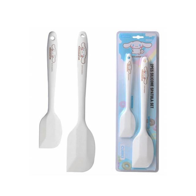 ｜美國Chefmade｜大耳狗造型  矽膠刮刀-大小2入組(CM082)