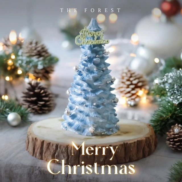 The Forest 癒森林 Happy Christmas 北歐極光聖誕樹擴香(居家香氛/香水精油/聖誕交換禮物)