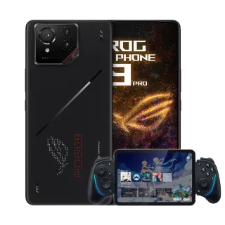 【ASUS 華碩】ROG Phone 9 Pro Edition(24G/1TB/高通驍龍8Elite/5000萬鏡頭畫素/AI手機)(遊戲手持裝置組)