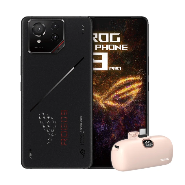 ASUS 華碩 ROG Phone 9 Pro Edition(24G/1TB/高通驍龍8Elite/5000萬鏡頭畫素/AI手機)(口袋行電組)