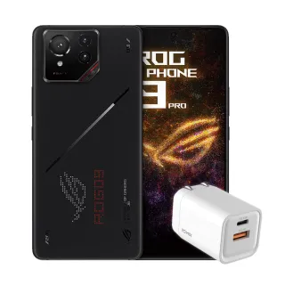 【ASUS 華碩】ROG Phone 9 Pro 5G 6.78吋(16G/512G/高通驍龍8Elite/5000萬鏡頭畫素/AI手機)(33W充電頭組)